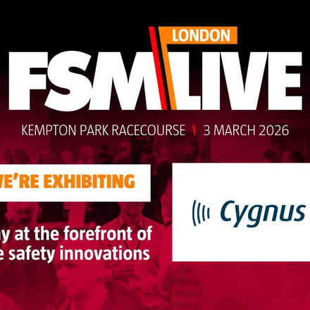 Join Cygnus at Fire Safety Matters Live 2026