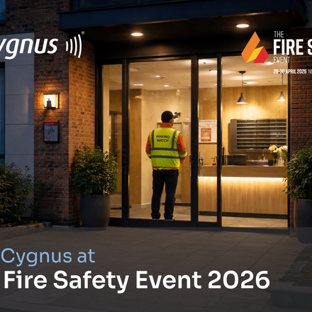 Replacing Waking Watch: Visit Cygnus at The Fire Safety Event 2026