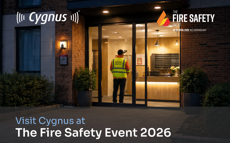 Replacing Waking Watch: Visit Cygnus at The Fire Safety Event 2026